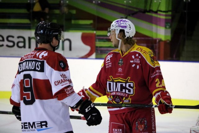 Photo hockey match Dijon  - Chamonix / Morzine le 09/10/2016