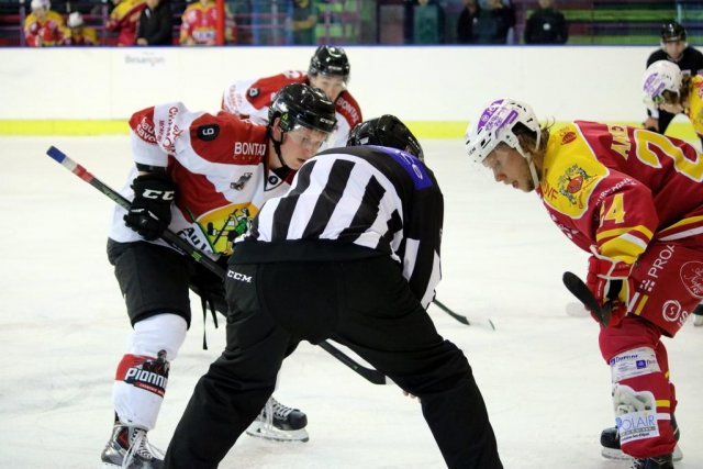 Photo hockey match Dijon  - Chamonix / Morzine le 09/10/2016