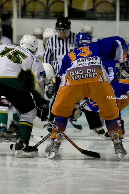 Photo hockey reportage D2 - 15ème journée : Clermont vs Nantes