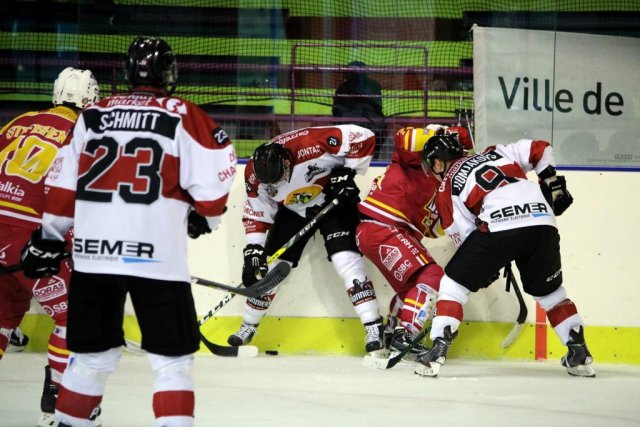 Photo hockey match Dijon  - Chamonix / Morzine le 09/10/2016