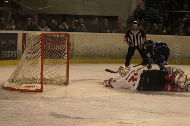 Photo hockey match Tours  - Briançon  le 08/10/2016