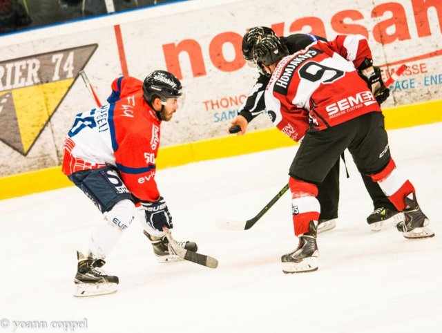Photo hockey match Chamonix / Morzine - Angers  le 11/10/2016
