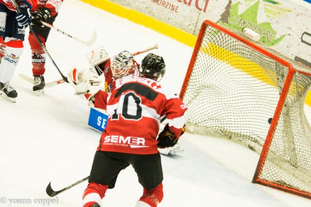Photo hockey match Chamonix / Morzine - Angers  le 11/10/2016