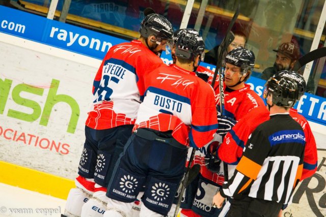 Photo hockey match Chamonix / Morzine - Angers  le 11/10/2016