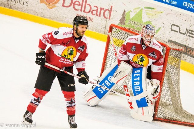 Photo hockey match Chamonix / Morzine - Angers  le 11/10/2016
