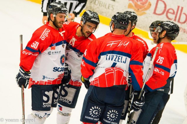 Photo hockey match Chamonix / Morzine - Angers  le 11/10/2016