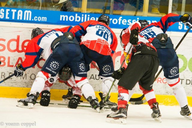 Photo hockey match Chamonix / Morzine - Angers  le 11/10/2016
