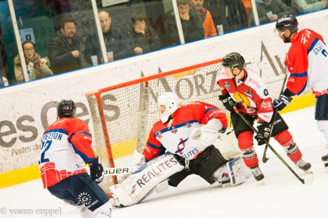Photo hockey match Chamonix / Morzine - Angers  le 11/10/2016