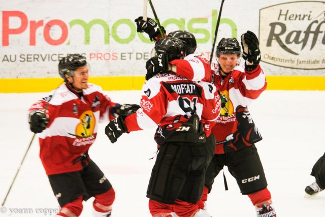 Photo hockey match Chamonix / Morzine - Angers  le 11/10/2016