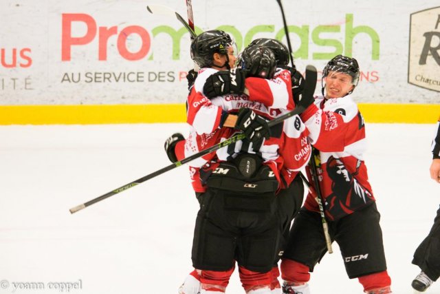 Photo hockey match Chamonix / Morzine - Angers  le 11/10/2016