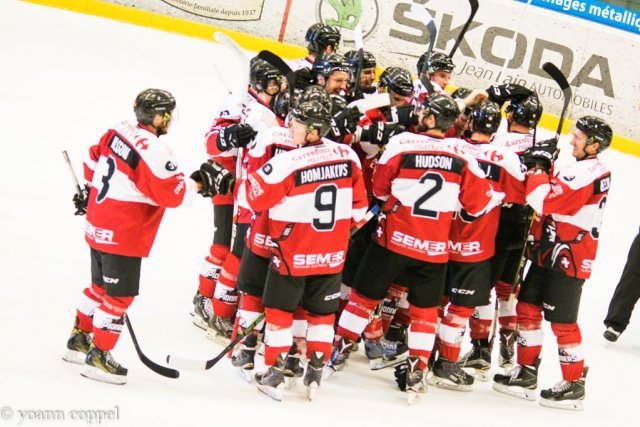 Photo hockey match Chamonix / Morzine - Angers  le 11/10/2016