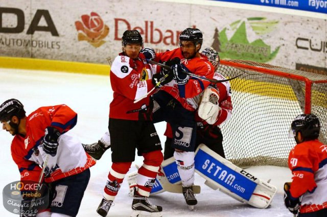 Photo hockey match Chamonix / Morzine - Angers  le 11/10/2016