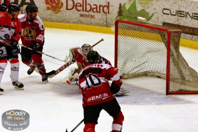 Photo hockey match Chamonix / Morzine - Angers  le 11/10/2016
