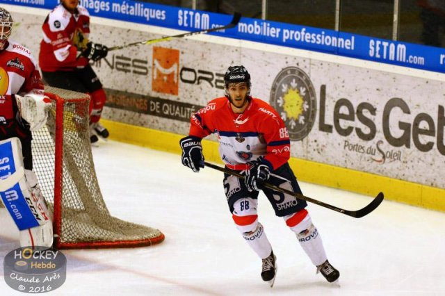 Photo hockey match Chamonix / Morzine - Angers  le 11/10/2016