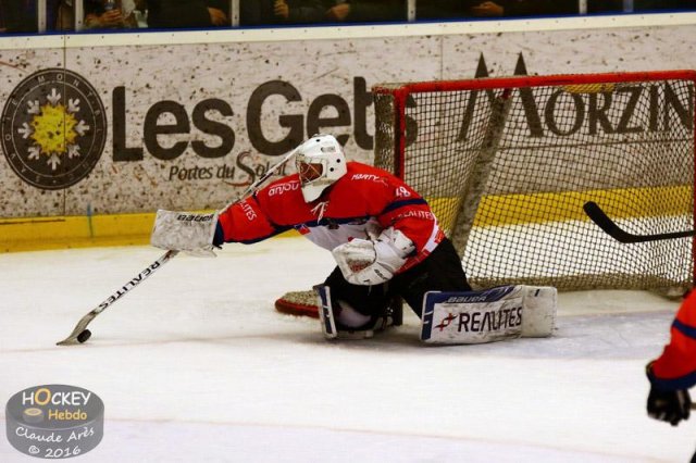 Photo hockey match Chamonix / Morzine - Angers  le 11/10/2016
