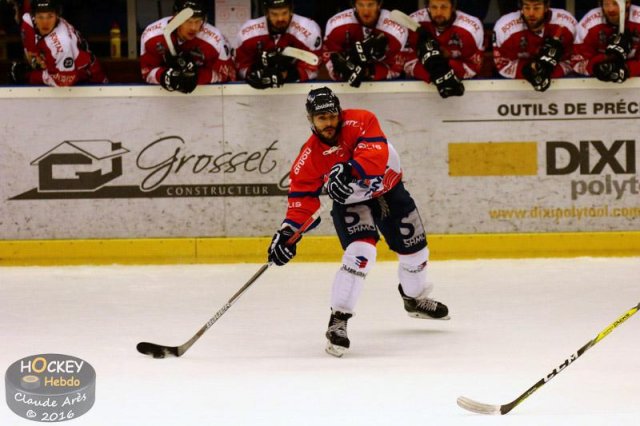 Photo hockey match Chamonix / Morzine - Angers  le 11/10/2016