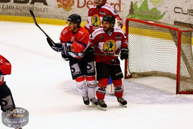 Photo hockey match Chamonix / Morzine - Angers  le 11/10/2016