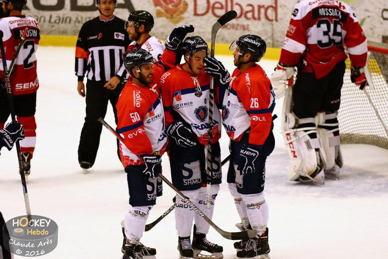 Chamonix / Morzine 3 - 2 Angers 