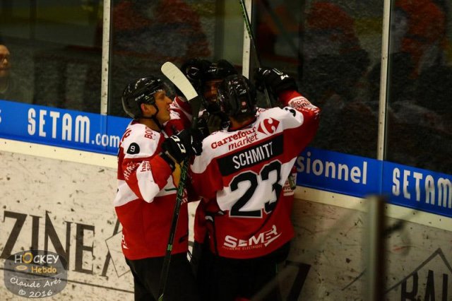 Photo hockey match Chamonix / Morzine - Angers  le 11/10/2016