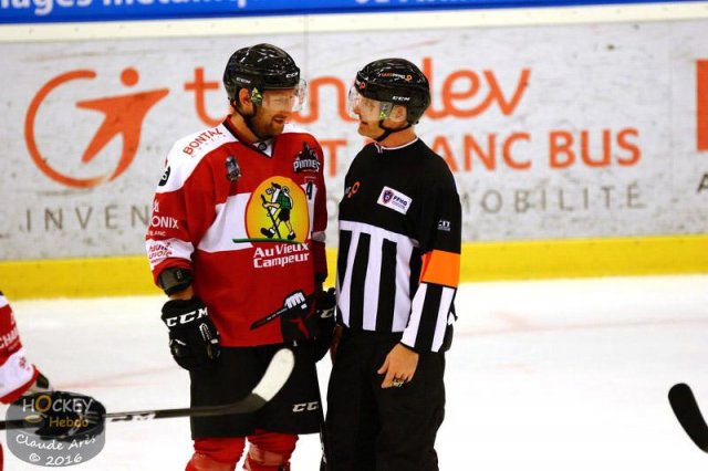 Photo hockey match Chamonix / Morzine - Angers  le 11/10/2016