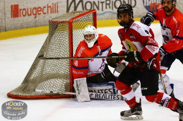 Photo hockey match Chamonix / Morzine - Angers  le 11/10/2016