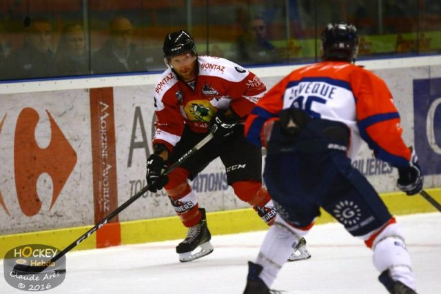 Photo hockey match Chamonix / Morzine - Angers  le 11/10/2016