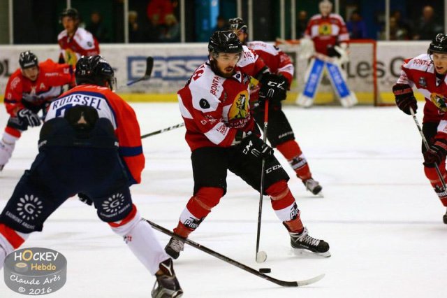 Photo hockey match Chamonix / Morzine - Angers  le 11/10/2016