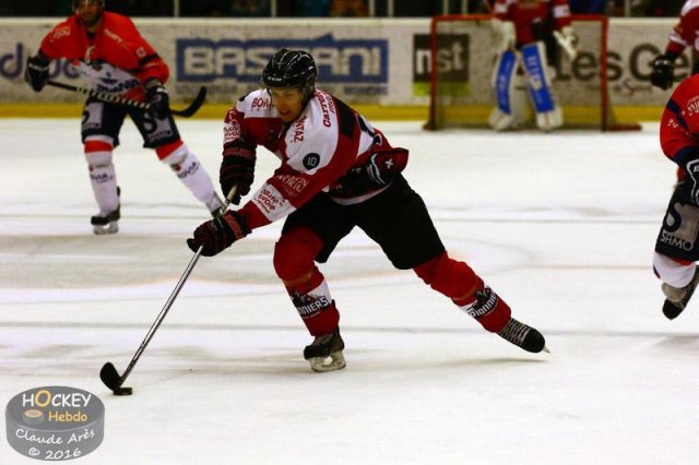 Photo hockey match Chamonix / Morzine - Angers  le 11/10/2016