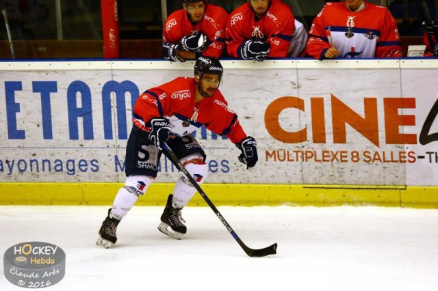 Photo hockey match Chamonix / Morzine - Angers  le 11/10/2016