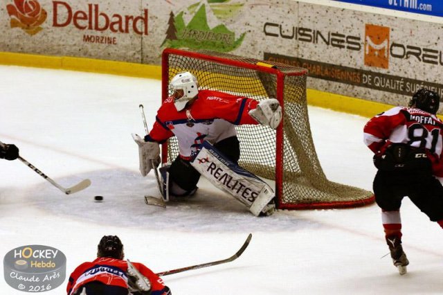 Photo hockey match Chamonix / Morzine - Angers  le 11/10/2016