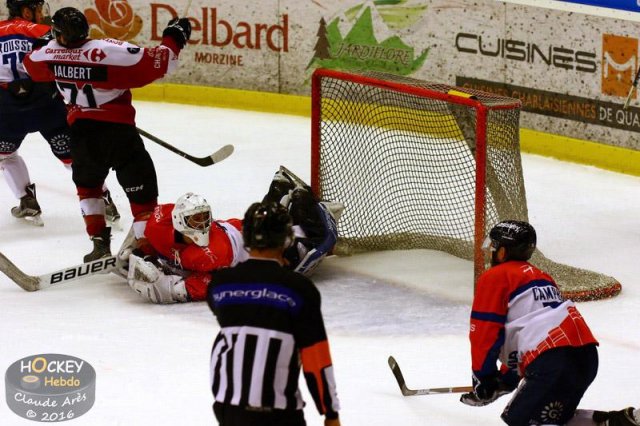 Photo hockey match Chamonix / Morzine - Angers  le 11/10/2016