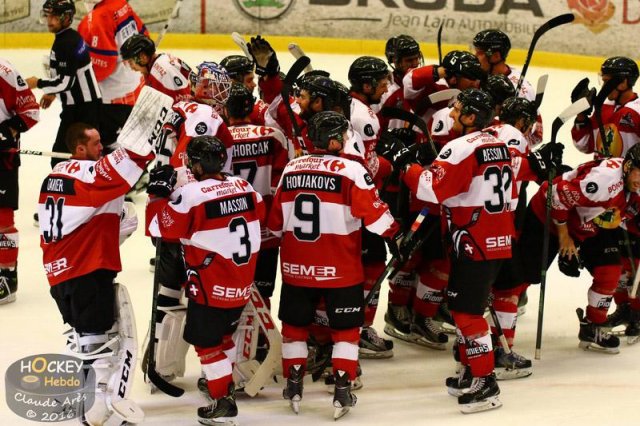 Photo hockey match Chamonix / Morzine - Angers  le 11/10/2016