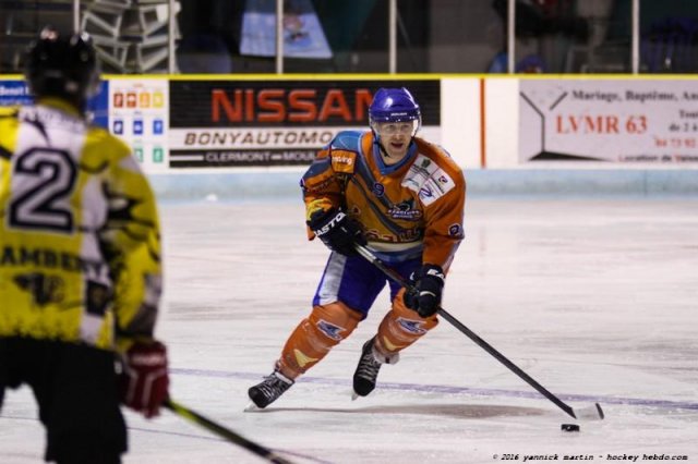 Photo hockey match Clermont-Ferrand II - Chambéry II le 08/10/2016