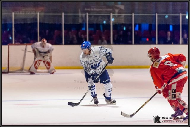 Photo hockey match Amnéville - Paris (FV) le 08/10/2016