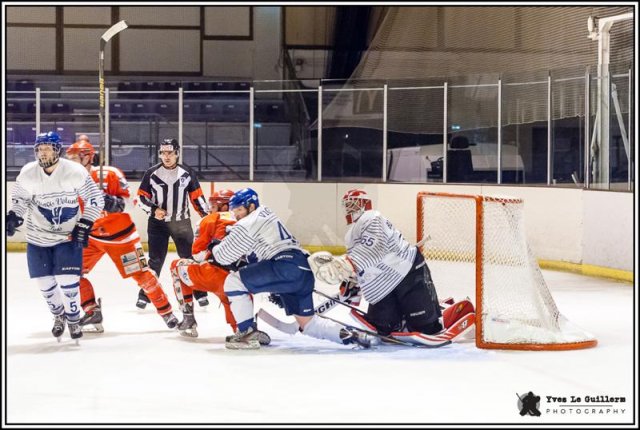 Photo hockey match Amnéville - Paris (FV) le 08/10/2016