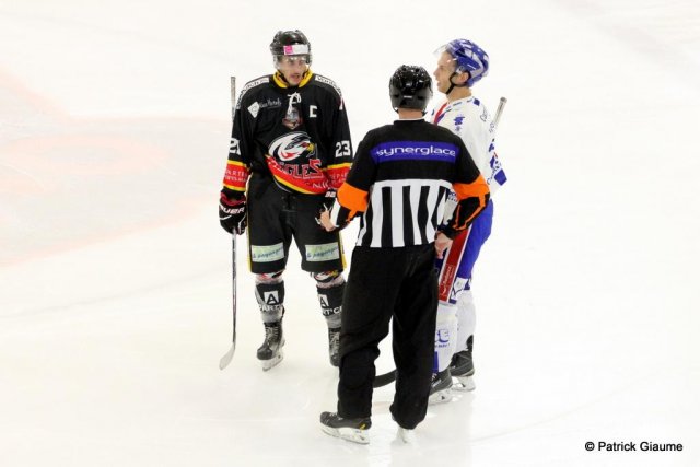 Photo hockey match Nice - Lyon le 14/10/2016