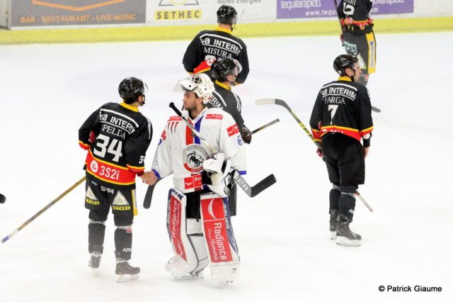 Photo hockey match Nice - Lyon le 14/10/2016