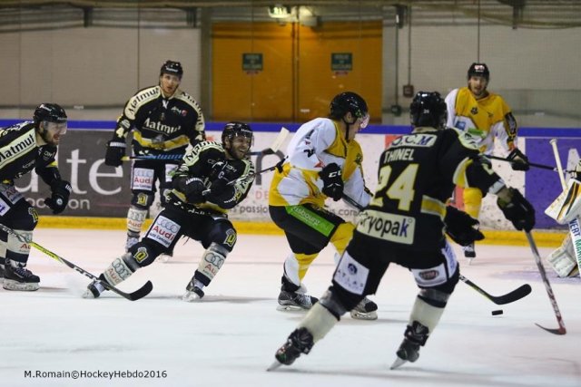 Photo hockey match Rouen - Strasbourg  le 14/10/2016