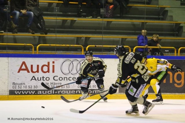 Photo hockey match Rouen - Strasbourg  le 14/10/2016