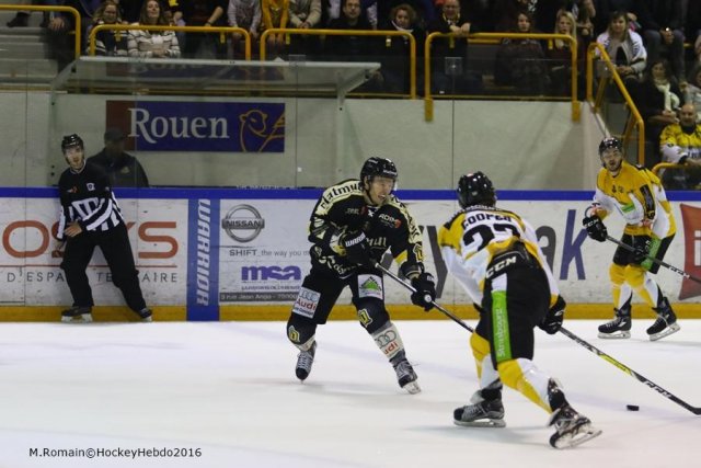 Photo hockey match Rouen - Strasbourg  le 14/10/2016
