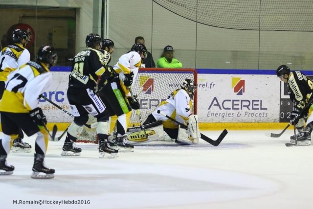 Photo hockey match Rouen - Strasbourg  le 14/10/2016
