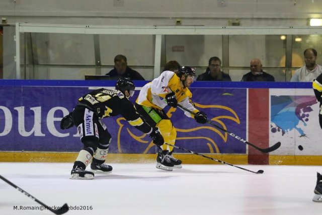 Photo hockey match Rouen - Strasbourg  le 14/10/2016