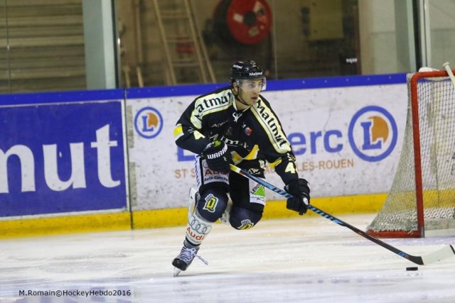 Photo hockey match Rouen - Strasbourg  le 14/10/2016