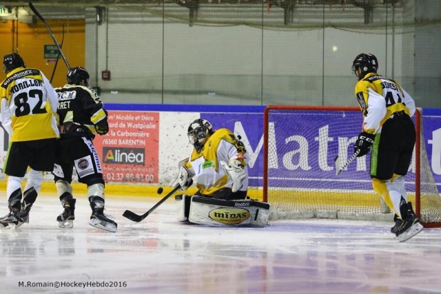 Photo hockey match Rouen - Strasbourg  le 14/10/2016