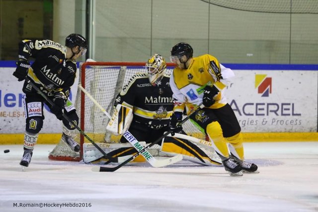 Photo hockey match Rouen - Strasbourg  le 14/10/2016
