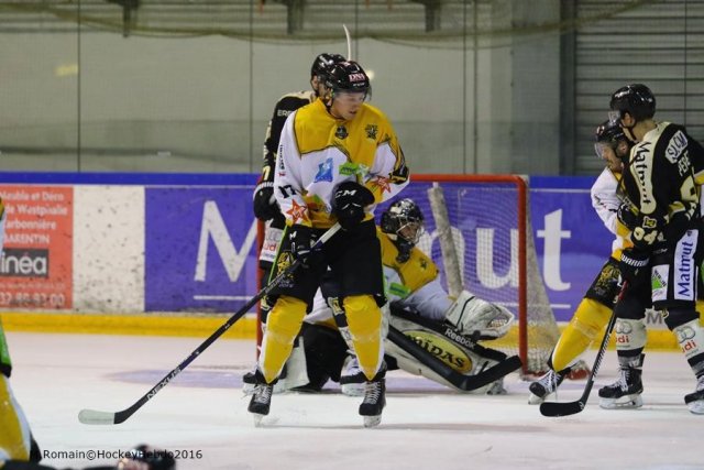 Photo hockey match Rouen - Strasbourg  le 14/10/2016