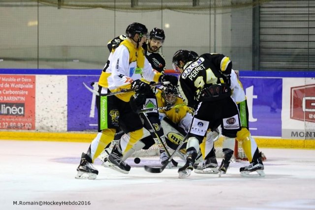 Photo hockey match Rouen - Strasbourg  le 14/10/2016