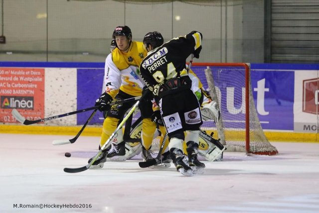 Photo hockey match Rouen - Strasbourg  le 14/10/2016
