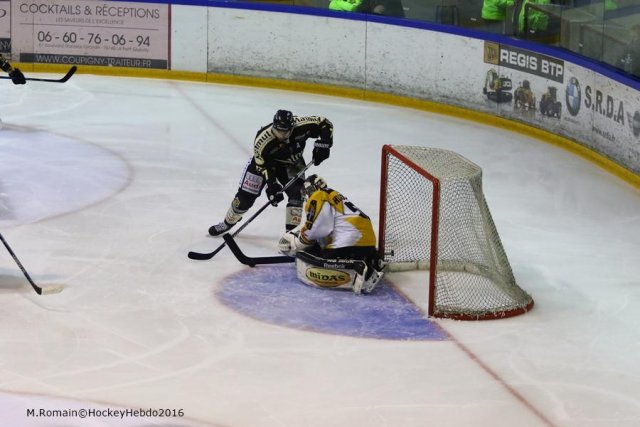 Photo hockey match Rouen - Strasbourg  le 14/10/2016