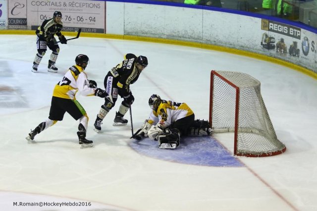 Photo hockey match Rouen - Strasbourg  le 14/10/2016
